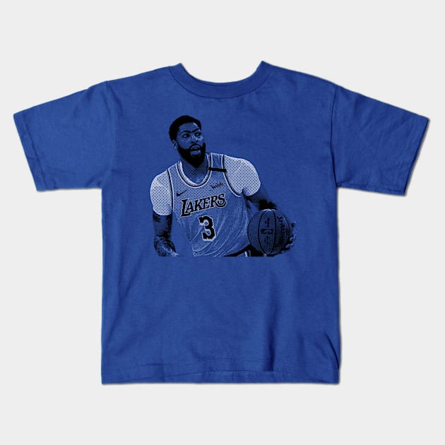 Anthony Marshon Davis Jr - basketball Kids T-Shirt by framehead